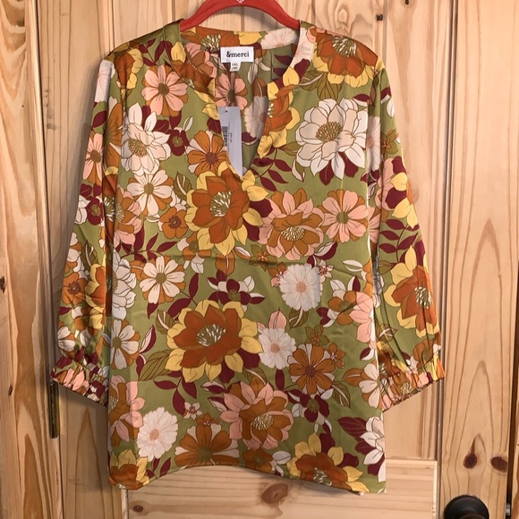 &Merci Fall Top XL New With Tags - Picture 1 of 6